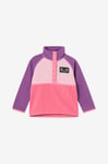 Didriksons - Fleecetröja Monte Kids Half Bu 4 - Rosa