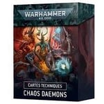 Cartes Techniques : Chaos Daemons - Warhammer 40,000 ( 40k)