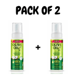 ORS OLIVE OIL WRAP SET MOUSSE STYLING LOTION 207 ML/7 FL.OZ. - PACK OF 2