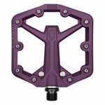 Crank Brothers Stamp 1 V2 Flat Pedals - Purple / Large