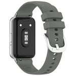 Samsung Galaxy Fit3 Smartwatch Silikon Reim - Mørk grå