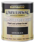 Rust-Oleum Universal All-Surface Satin Paint 750ml - Black