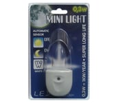 Pistorasialamppu MINI-LIGHT (sininen valo)