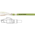 Helukabel - Câble de liaison réseau informatique, Ethernet industriel [1x RJ45 mâle - 1x RJ45 mâle] HELUKAT600 s/ftp kat.