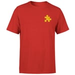 Banjo Kazooie Jiggy Embroidered T-Shirt - Red - L