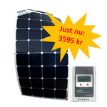 100W SunBeam System Flexibel Solpanel - paketpris!