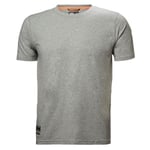 Helly Hansen T-skjorte grå m chelsea evolution 