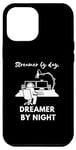 Coque pour iPhone 15 Pro Max Streamer le jour, rêveur la nuit