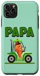 Coque pour iPhone 11 Pro Max Agriculteur PAPA Tracteur Enfants