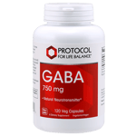 Protocol For Life Gaba 750mg 120 vegcaps