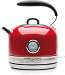 Haden - Jersey Red Kettle - Rapid Boil - 360 Cordless - Stainless Steel - 1.5L