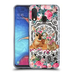 Official Monika Strigel Fawn Bunny Lace Flower Friends 2 Soft Gel Case Compatible for Samsung Galaxy A20e (2019)