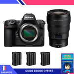 Nikon Z8 + Z 14-24mm f/2.8 S + 3 Nikon EN-EL15c + Ebook 'Devenez Un Super Photographe' - Hybride Nikon