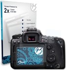 Bruni 2x Protective Film for Canon EOS 90D Screen Protector Screen Protection
