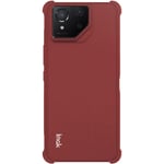 Asus ROG Phone 8 / 8 Pro Mat Flexibel plastskal - Röd