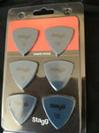 STAGG GUITAR PICS - 0.880MM TRIANGLE