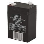 Les emos Entretien Batterie au plomb 6 V, 4 Ah pour lampes 3810, 1 pièce, B9641
