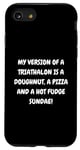 iPhone SE (2020) / 7 / 8 FUNNY TRIATHALON TSHIRT. MY VERSION OF A TRIATHALON IS A Case