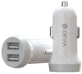 Smart series car charger suit for Android (5V3.1A,2USB) white