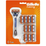 GILLETTE FUSION 5 10 BLADE + 1 STICK 100% GENUINE NEW STYLE PACK NEW & SEALED