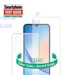 Samsung Galaxy S23 FE 4smarts Second Glass X-Pro 360° Protection Set (Skal + Skärmskydd)