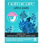 Natracare Organic Cotton Ultra Pads Super Plus 12 Period Pad (Pack of 3 )