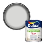 Dulux Quick Dry Gloss Paint - Polished Pebble - 750ML,5358146