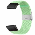 Flätat klockarmband Garmin Enduro - Pistachio