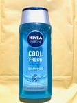 NIVEA MEN Cool Fresh Shampoo 250ml Daily Shampoo For Men Cool Refreshing Hair C