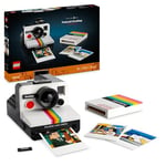 LEGO Ideas Polaroid OneStep SX-70 Camera Set for Adults, Collectible Vintage Model Kit to Build with Authentic Details, Creative Activity, Photography Gifts for Men, Women, Him, Her & Teens 21345
