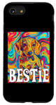 Coque pour iPhone SE (2020) / 7 / 8 Bestie Dog Best Friend Puppy Love