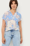 Soaked in Luxury - Blus slHelia Marian Top SS - Blå
