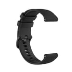 New Watch Straps 22mm For Huawei Watch GT2e GT2 46mm Silicone strap(Black) (Color : Black)