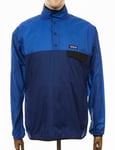 Patagonia Houdini Snap-T Pullover Top - Superior Blue Colour: Superior Blue, Size: X Large