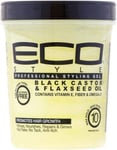 Eco Styler Black Castor and Flaxseed Oil Gel 32oz  