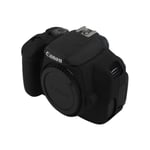 Canon EOS 600D/650D/700D kameraskal i silikon böjbar skyddande mjuk - Svart