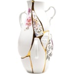 Seletti Kintsugi Vase, 19x32 cm Hvit Benporselen