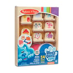 Melissa & Doug Blue's Clues & You! Wooden Handle Stamps and Activity Pad