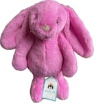 Jellycat Little Bashful Hot Pink Bunny Rabbit Soft Plush Toy London BASS6BHP