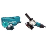 Makita GA9020KD/1 110V 230mm Angle Grinder Complete with Diamond Blade Supplied in A Carry Case & GA4530R/1 110V 115mm Angle Grinder