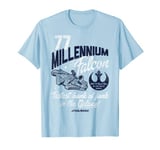 Star Wars Millennium Falcon Fly Vintage Graphic T-Shirt T-Shirt