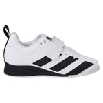 Adidas Adipower II Weightlifting Shoes, White/Black - 11 UK