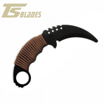 TS Blades Träningskniv - Black Hornet EVO (Färg (Paracord): Coyote)