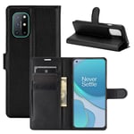 OnePlus 8T PU Wallet Case Black