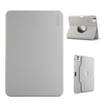 Konstläderfodral med ställ till iPad Pro 12,9 2022/ Air 13 2024 - Grå