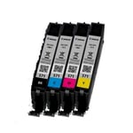 Canon CLI-571 BK/C/M/Y Ink Cartridge + Photo Paper Value Pack. Cartri