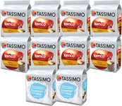 Tassimo Kenco Bundle - Kenco Colombian / Milk Creamer Pods - 10 Packs (128 Drink