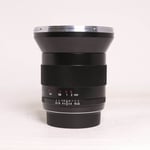 Zeiss Used 21mm f/2.8 Distagon T* ZE Lens Canon EF