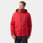 Helly Hansen Men’s Crew Hooded Midlayer Sailing Jacket 2.0 Red 3XL