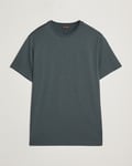 Oscar Jacobson Kim Cotton/Tencel T-Shirt Deep Green